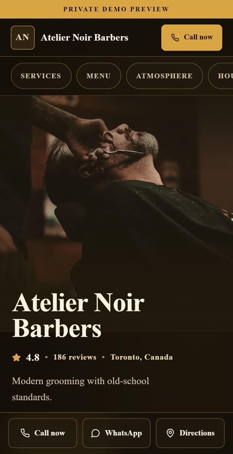 Live preview: Noir Club